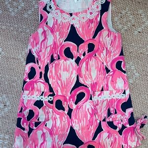 Lilly Pulitzer flamingo and hearts